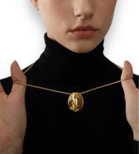 oval necklace